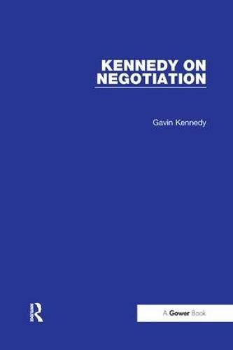 Cover image for Kennedy on Negotiation