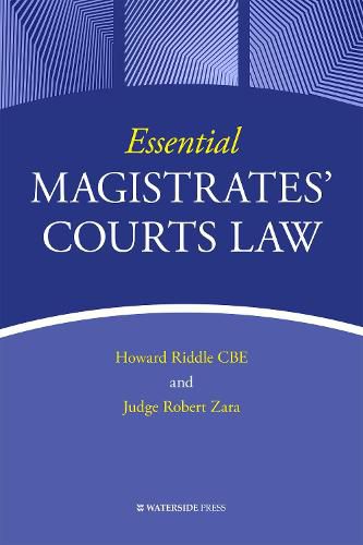 Cover image for Essential Magistrates' Courts Law