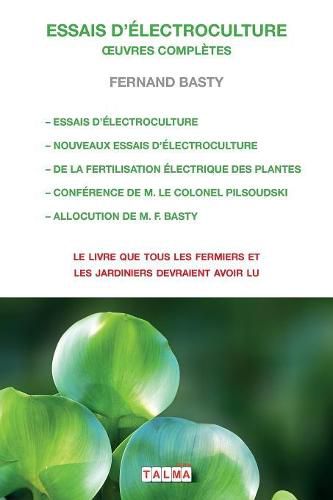 Cover image for Essais d'Electroculture - Oeuvres Completes