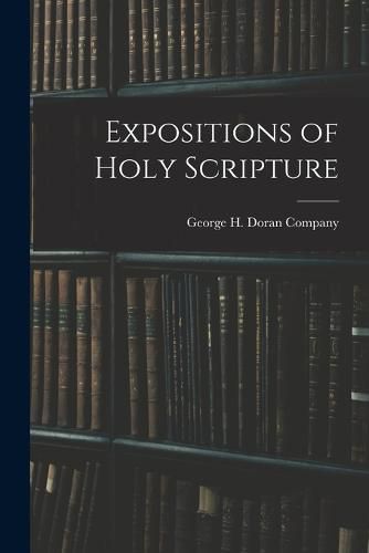 Cover image for Expositions of Holy Scripture