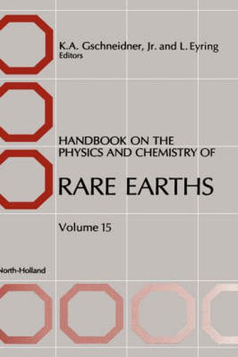 Cover image for Handbook on the Physics and Chemistry of Rare Earths