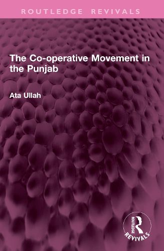 Cover image for The Co-operative Movement in the Punjab