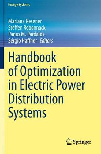 Cover image for Handbook of Optimization in Electric Power Distribution Systems