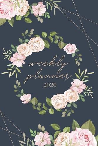 Cover image for Weekly Planner 2020: Weekly And Monthly Calendar Agenda 2020 - College, School and Academic Planner