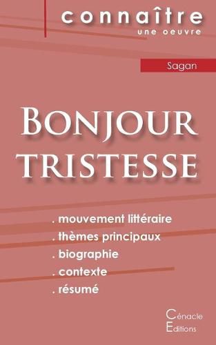 Cover image for Fiche de lecture Bonjour tristesse de Francoise Sagan (Analyse litteraire de reference et resume complet)