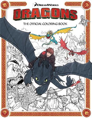 DreamWorks Dragons: The Official Coloring Book