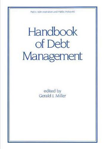 Cover image for Handbook of Debt Management