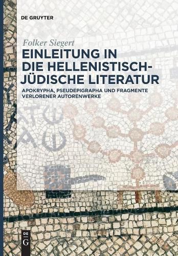 Cover image for Einleitung in die hellenistisch-judische Literatur