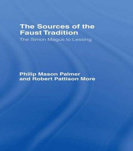 Cover image for Sources of the Faust Trad Cb