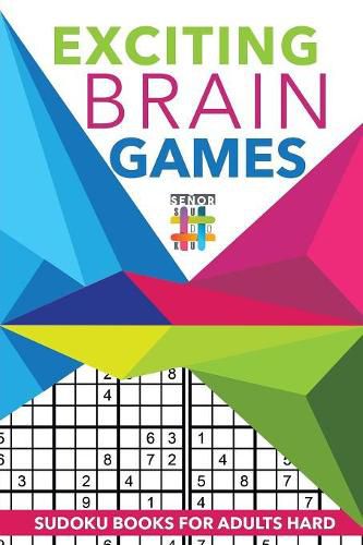 Exciting Brain Games Sudoku Books for Adults Hard