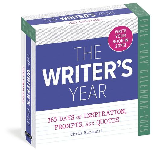 Writer's Year Page-A-Day (R) Calendar 2025