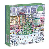 Cover image for Michael Storrings Christmas in the City 1000 Piece Puzzle