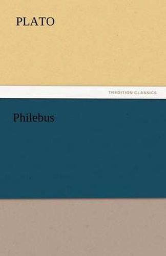 Cover image for Philebus