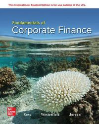 Cover image for Fundamentals of Corporate Finance: 2024 Release ISE