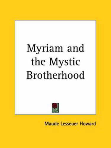 Cover image for Myriam and the Mystic Brotherhood