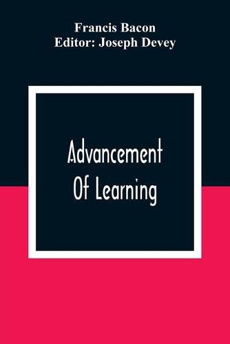 Cover image for Advancement Of Learning