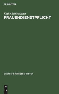 Cover image for Frauendienstpflicht