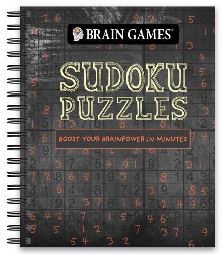 Cover image for Brain Games - Sudoku (Chalkboard #2): Boost Your Brainpower in Minutesvolume 2