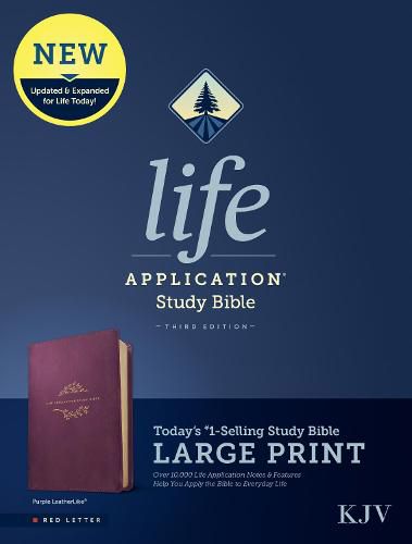 Cover image for KJV Life Application Study Bible, Third Edition, Large Print