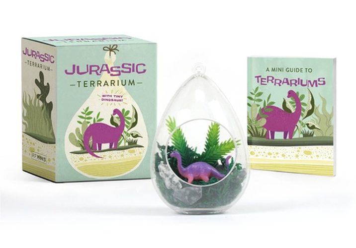 Jurassic Terrarium: With tiny dinosaur!