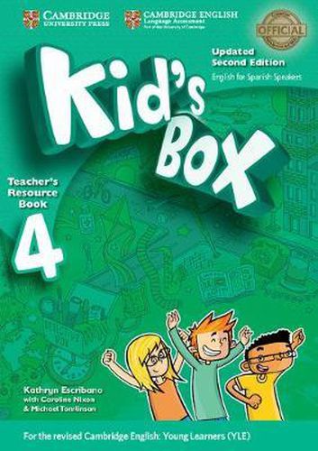 Cover image for Kid's Box Level 4 Teacher's Resource Book with Audio CDs (2) Updated English for Spanish Speakers