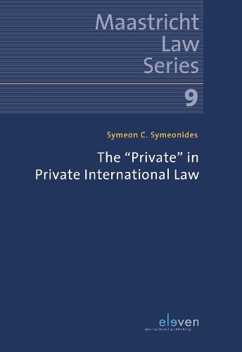 Cover image for The Private  in Private International Law