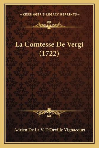 La Comtesse de Vergi (1722)