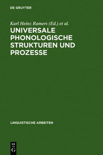 Cover image for Universale phonologische Strukturen und Prozesse