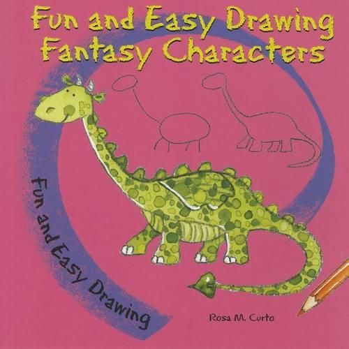 Cover image for Fun and Easy Drawing Fantasy Characters