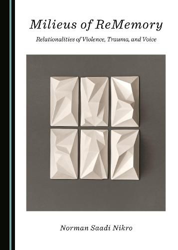 Cover image for Milieus of ReMemory: Relationalities of Violence, Trauma, and Voice