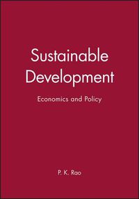 Cover image for Sustainable Development: Economics and Policy