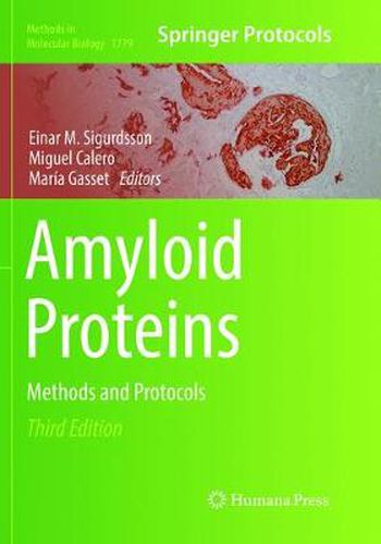 Cover image for Amyloid Proteins: Methods and Protocols