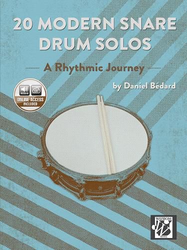 Cover image for 20 Modern Snare Drum Solos