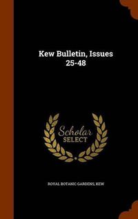Cover image for Kew Bulletin, Issues 25-48