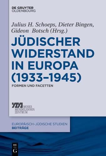 Cover image for Judischer Widerstand in Europa (1933-1945)