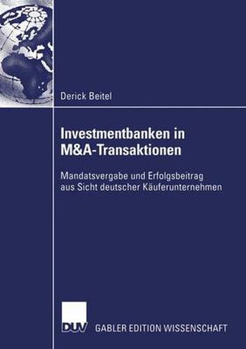 Cover image for Investmentbanken in M&A-Transaktionen