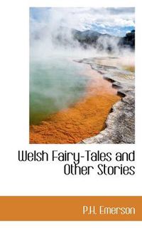 Cover image for Welsh Fairy-Tales and Other Stories