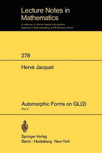 Cover image for Automorphic Forms on GL (2): Part 2