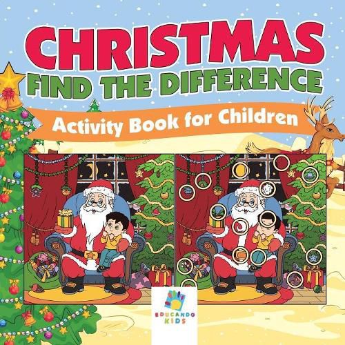 Christmas Find the Difference Activity Book for Children
