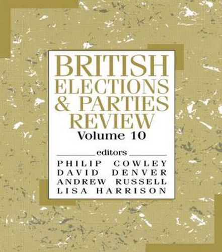 Cover image for British Elections & Parties Review