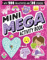 Cover image for Sticker Activity Book Mini Mega - Pink