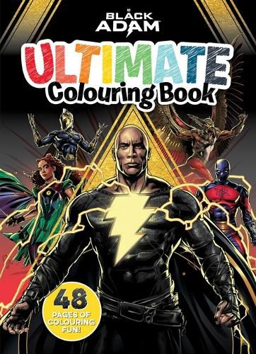 Cover image for Black Adam: Ultimate Colouring Book (Dc Comics)