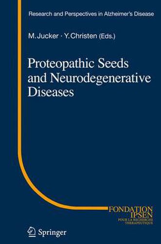 Cover image for Proteopathic Seeds and Neurodegenerative Diseases