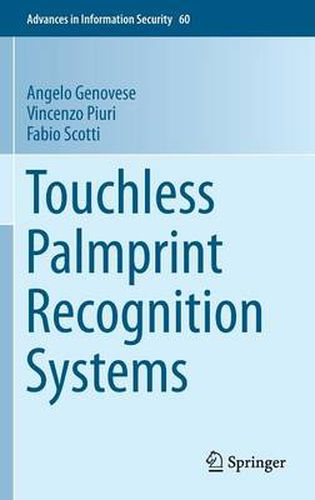 Cover image for Touchless Palmprint Recognition Systems