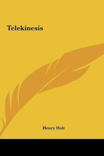 Cover image for Telekinesis Telekinesis