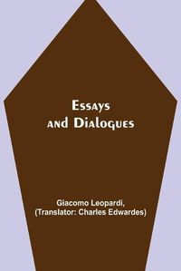 Cover image for Essays and Dialogues