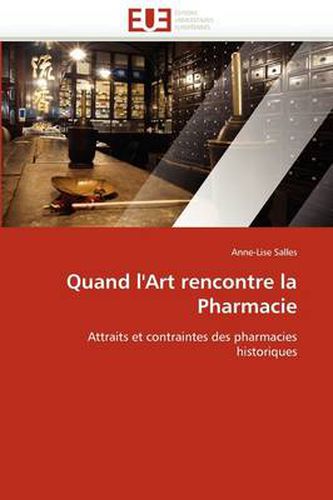 Cover image for Quand L'Art Rencontre La Pharmacie