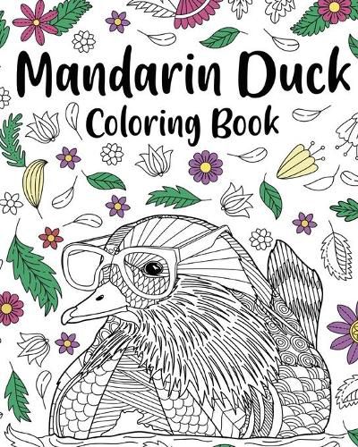 Cover image for Mandarin Duck Coloring Book