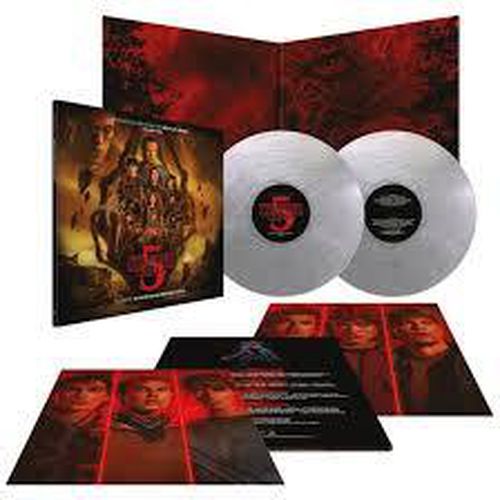 Cover image for Stranger Things 5: Original Score Volume 2 - Kyle Dixon & Michael Stein (Metallic Silver 2LP Vinyl)