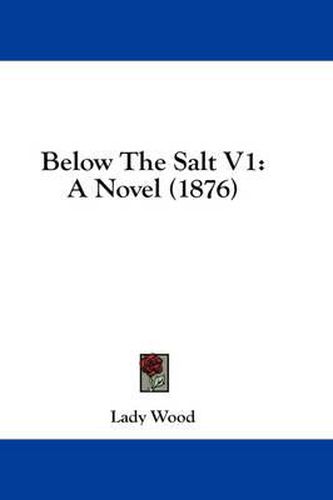 Cover image for Below the Salt V1: A Novel (1876)